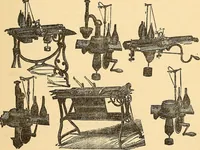 Picture 34 of 74 from The great inventions : their history, from the earliest period to the present. Their influence on civilization, accompanied by sketches of lives of the principal inventors; their labors, their hardships and their triumphs (1883), leaf 290