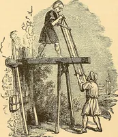An illustration from The great inventions : their history, from the earliest period to the present. Their influence on civilization, accompanied by sketches of lives of the principal inventors; their labors, their hardships and their triumphs (1883)