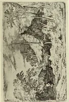 Picture 53 of 220 from The great painter-etchers from Rembrandt to Whistler (1914), leaf 120