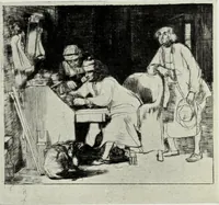 Picture 130 of 220 from The great painter-etchers from Rembrandt to Whistler (1914), leaf 198