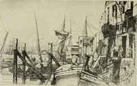 Picture 182 of 220 from The great painter-etchers from Rembrandt to Whistler (1914), leaf 262