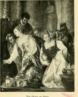 An illustration from Great pictures, as seen and described by famous writers (1899)