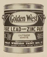 An illustration from Great Western Paint : catalog 1930 (1930)