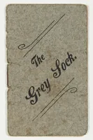 An illustration from The Grey Sock [Knitting pattern booklet] (1914)