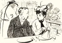 An illustration from "Zopf ab" : die chinesische Affaire im Lichte der europäischen Karikatur (1900)