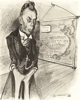 An illustration from "Zopf ab" : die chinesische Affaire im Lichte der europäischen Karikatur (1900)