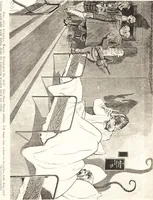 An illustration from "Zopf ab" : die chinesische Affaire im Lichte der europäischen Karikatur (1900)