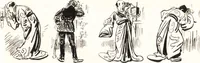 An illustration from "Zopf ab" : die chinesische Affaire im Lichte der europäischen Karikatur (1900)