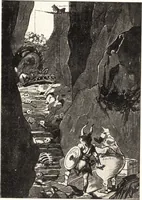 An illustration from "Zopf ab" : die chinesische Affaire im Lichte der europäischen Karikatur (1900)