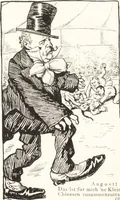 Picture 111 of 124 from "Zopf ab" : die chinesische Affaire im Lichte der europäischen Karikatur (1900), leaf 87