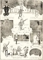 An illustration from "Zopf ab" : die chinesische Affaire im Lichte der europäischen Karikatur (1900)