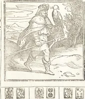 An illustration from Le ingeniose sorti, composte per Francesco Marcolini da Forli : intitulate Giardino di pensieri (1550)