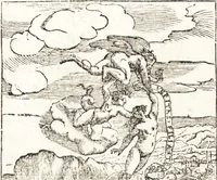 An illustration from Le ingeniose sorti, composte per Francesco Marcolini da Forli : intitulate Giardino di pensieri (1550)