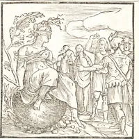 An illustration from Le ingeniose sorti, composte per Francesco Marcolini da Forli : intitulate Giardino di pensieri (1550)