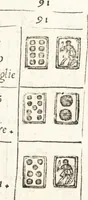 An illustration from Le ingeniose sorti, composte per Francesco Marcolini da Forli : intitulate Giardino di pensieri (1550)