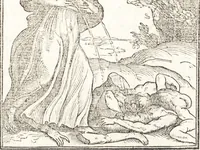 An illustration from Le ingeniose sorti, composte per Francesco Marcolini da Forli : intitulate Giardino di pensieri (1550)