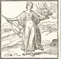 An illustration from Le ingeniose sorti, composte per Francesco Marcolini da Forli : intitulate Giardino di pensieri (1550)