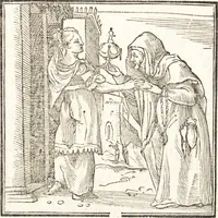 An illustration from Le ingeniose sorti, composte per Francesco Marcolini da Forli : intitulate Giardino di pensieri (1550)