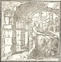 An illustration from Le ingeniose sorti, composte per Francesco Marcolini da Forli : intitulate Giardino di pensieri (1550)