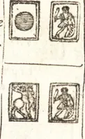 An illustration from Le ingeniose sorti, composte per Francesco Marcolini da Forli : intitulate Giardino di pensieri (1550)