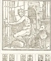 An illustration from Le ingeniose sorti, composte per Francesco Marcolini da Forli : intitulate Giardino di pensieri (1550)