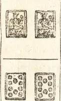 An illustration from Le ingeniose sorti, composte per Francesco Marcolini da Forli : intitulate Giardino di pensieri (1550)