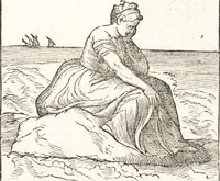 An illustration from Le ingeniose sorti, composte per Francesco Marcolini da Forli : intitulate Giardino di pensieri (1550)