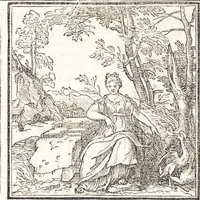 An illustration from Le ingeniose sorti, composte per Francesco Marcolini da Forli : intitulate Giardino di pensieri (1550)