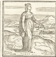 An illustration from Le ingeniose sorti, composte per Francesco Marcolini da Forli : intitulate Giardino di pensieri (1550)