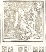 An illustration from Le ingeniose sorti, composte per Francesco Marcolini da Forli : intitulate Giardino di pensieri (1550)