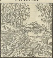 Picture 179 of 283 from Georgii Agricolae De re metallica : libri XII. Quibus officia, instrumenta, machinae, ac omnia deni[que] ad metallicam spectantia, non modo luculentissimè describuntur, sed & per effigies, suis locis infertas, adiunctis latinis, germanicis [que] appellationibus ita ob oculos ponuntur, ut clarius tradi non possint. ; Eiusdem De animantibus subterraneis liber, (1556), leaf 293