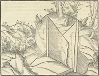 Picture 30 of 283 from Georgii Agricolae De re metallica : libri XII. Quibus officia, instrumenta, machinae, ac omnia deni[que] ad metallicam spectantia, non modo luculentissimè describuntur, sed & per effigies, suis locis infertas, adiunctis latinis, germanicis [que] appellationibus ita ob oculos ponuntur, ut clarius tradi non possint. ; Eiusdem De animantibus subterraneis liber, (1556), leaf 61