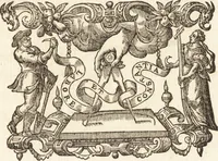 An illustration from Ivsti LipsI Epistolarvm selectarvm centvria prima-[qvinta] miscellanea (1605)