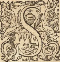 An illustration from Ivsti LipsI Epistolarvm selectarvm centvria singvlaris ad Italos & Hispanos, quive in iis locis (1604)
