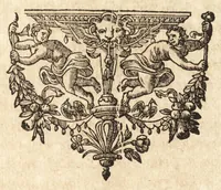 An illustration from Ivsti LipsI epistolica institvtio (1605)