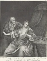 Picture 59 of 127 from Collection de cent-vingt estampes, gravées d'après les tableaux & dessins qui composoient le cabinet de M. Poullain, receveur général des domaines du roi, décédé en 1780 : précédé d'un abrégé historique de la vie des auteurs qui la composent (1781), leaf 116