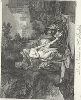 An illustration from Collection de cent-vingt estampes, gravées d'après les tableaux & dessins qui composoient le cabinet de M. Poullain, receveur général des domaines du roi, décédé en 1780 : précédé d'un abrégé historique de la vie des auteurs qui la composent (1781)