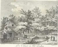 An illustration from Collection de cent-vingt estampes, gravées d'après les tableaux & dessins qui composoient le cabinet de M. Poullain, receveur général des domaines du roi, décédé en 1780 : précédé d'un abrégé historique de la vie des auteurs qui la composent (1781)