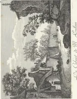 An illustration from Collection de cent-vingt estampes, gravées d'après les tableaux & dessins qui composoient le cabinet de M. Poullain, receveur général des domaines du roi, décédé en 1780 : précédé d'un abrégé historique de la vie des auteurs qui la composent (1781)