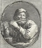 Picture 103 of 127 from Collection de cent-vingt estampes, gravées d'après les tableaux & dessins qui composoient le cabinet de M. Poullain, receveur général des domaines du roi, décédé en 1780 : précédé d'un abrégé historique de la vie des auteurs qui la composent (1781), leaf 196