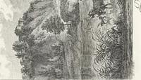 An illustration from Collection de cent-vingt estampes, gravées d'après les tableaux & dessins qui composoient le cabinet de M. Poullain, receveur général des domaines du roi, décédé en 1780 : précédé d'un abrégé historique de la vie des auteurs qui la composent (1781)