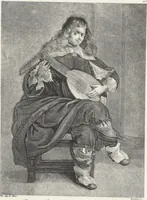 An illustration from Collection de cent-vingt estampes, gravées d'après les tableaux & dessins qui composoient le cabinet de M. Poullain, receveur général des domaines du roi, décédé en 1780 : précédé d'un abrégé historique de la vie des auteurs qui la composent (1781)