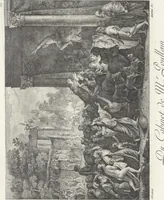 An illustration from Collection de cent-vingt estampes, gravées d'après les tableaux & dessins qui composoient le cabinet de M. Poullain, receveur général des domaines du roi, décédé en 1780 : précédé d'un abrégé historique de la vie des auteurs qui la composent (1781)