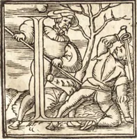 An illustration from D. Gregorii Nazianzeni Orationes XXX (1531)