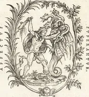 An illustration from Descrittione di tvtta Italia ... nella quale si contiene il sito di essa, l'origine, & le signorie della città, & delle castella, co i nomi antichi & moderni i costumi de populi, le condicioni de paesi, et piv gli hvomini famosi che l'hanno illustrata, i monti, i laghi, i fiumi, le fontane, i bagni, le minere, con tutti l'opre marauigliose in lei dalla natura prodotte (1550)