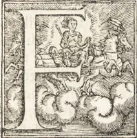 An illustration from Descrittione di tvtta Italia ... nella quale si contiene il sito di essa, l'origine, & le signorie della città, & delle castella, co i nomi antichi & moderni i costumi de populi, le condicioni de paesi, et piv gli hvomini famosi che l'hanno illustrata, i monti, i laghi, i fiumi, le fontane, i bagni, le minere, con tutti l'opre marauigliose in lei dalla natura prodotte (1550)