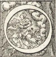 An illustration from Descrittione di tvtta Italia ... nella quale si contiene il sito di essa, l'origine, & le signorie della città, & delle castella, co i nomi antichi & moderni i costumi de populi, le condicioni de paesi, et piv gli hvomini famosi che l'hanno illustrata, i monti, i laghi, i fiumi, le fontane, i bagni, le minere, con tutti l'opre marauigliose in lei dalla natura prodotte (1550)