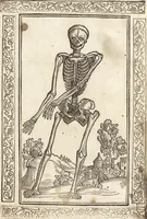 An illustration from Isagogae breues, p[er]lucidȩ ac uberrimȩ, in anatomiã humani corporis a cõmuni medicorũ academia usitatã (1523)