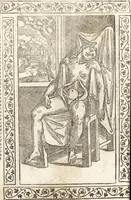 An illustration from Isagogae breues, p[er]lucidȩ ac uberrimȩ, in anatomiã humani corporis a cõmuni medicorũ academia usitatã (1523)