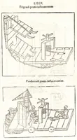 An illustration from Elenchus & index rerum militarium quae singulis codicis huius in uoluminibus continetur ut inpromptu sint uniuersa hoc est ne talium rerum curiosa perlegen ..